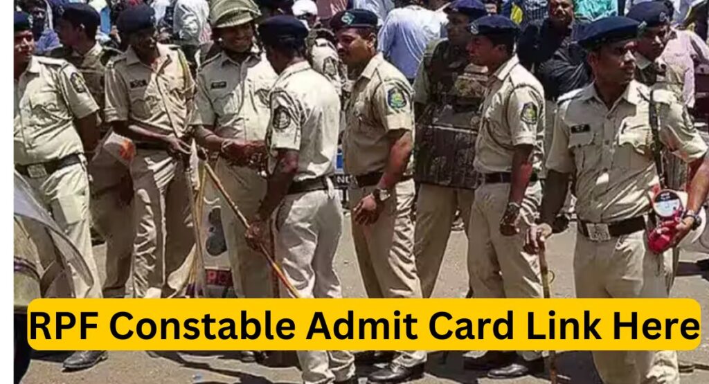 RPF Constable Admit Card 2025